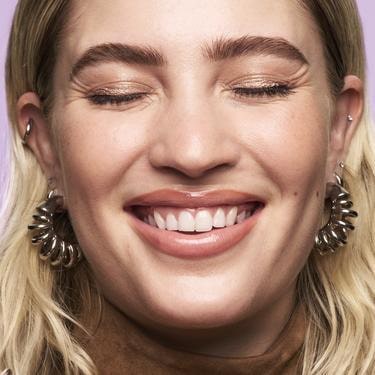 Model Wearing Makeup