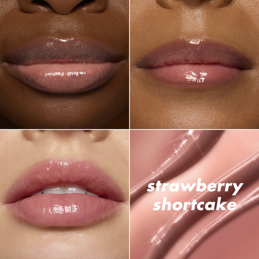 Models Wearing Glow Reviver Melting Lip Balm Shade Strawberry Shortcake