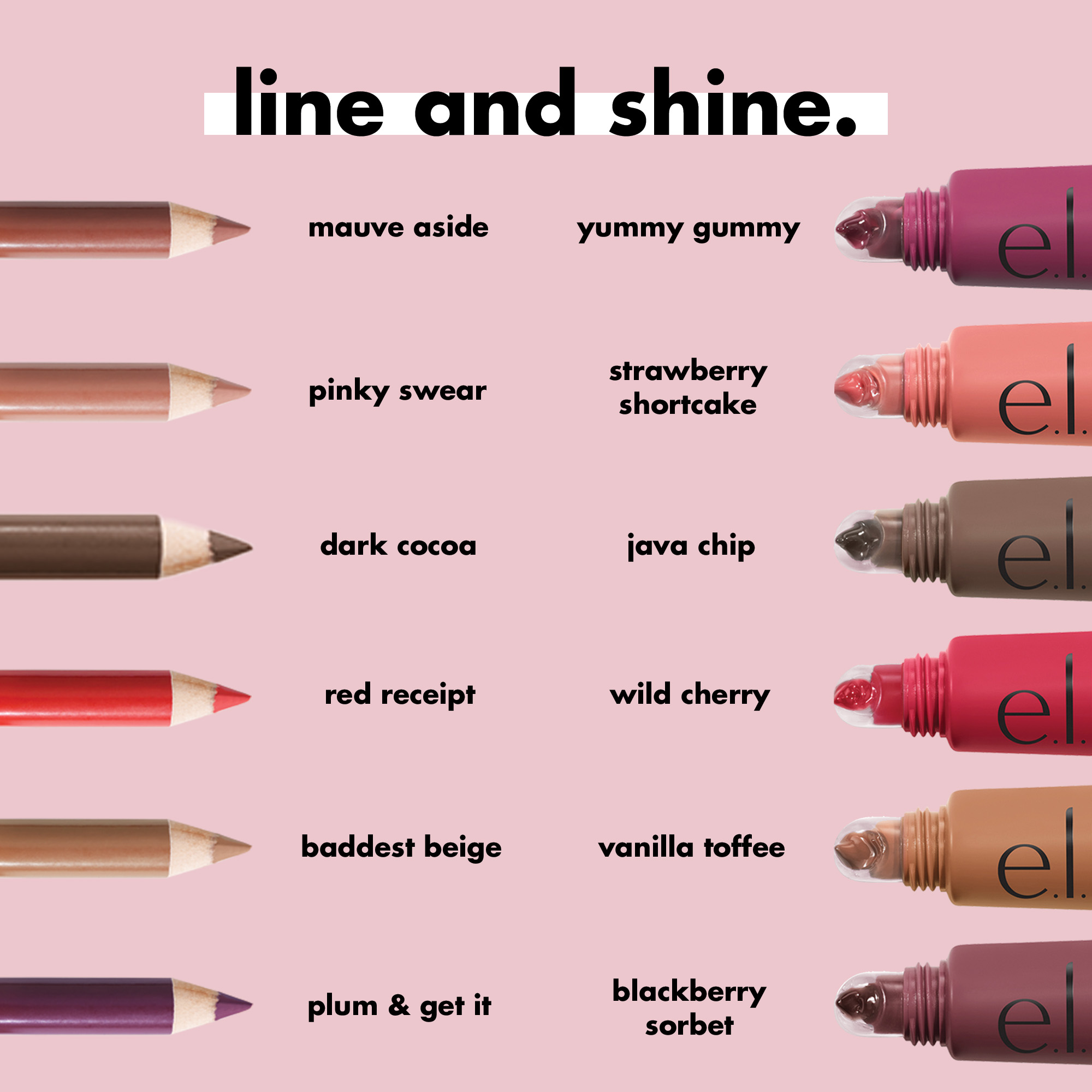 Lip Liner And Lip Balm Shade Matches
