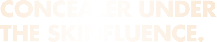 Concealer under the skinfluence