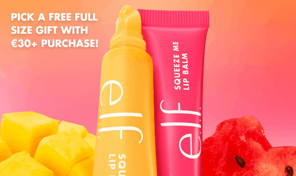 Pick a free full-size gift with €30+ purchase