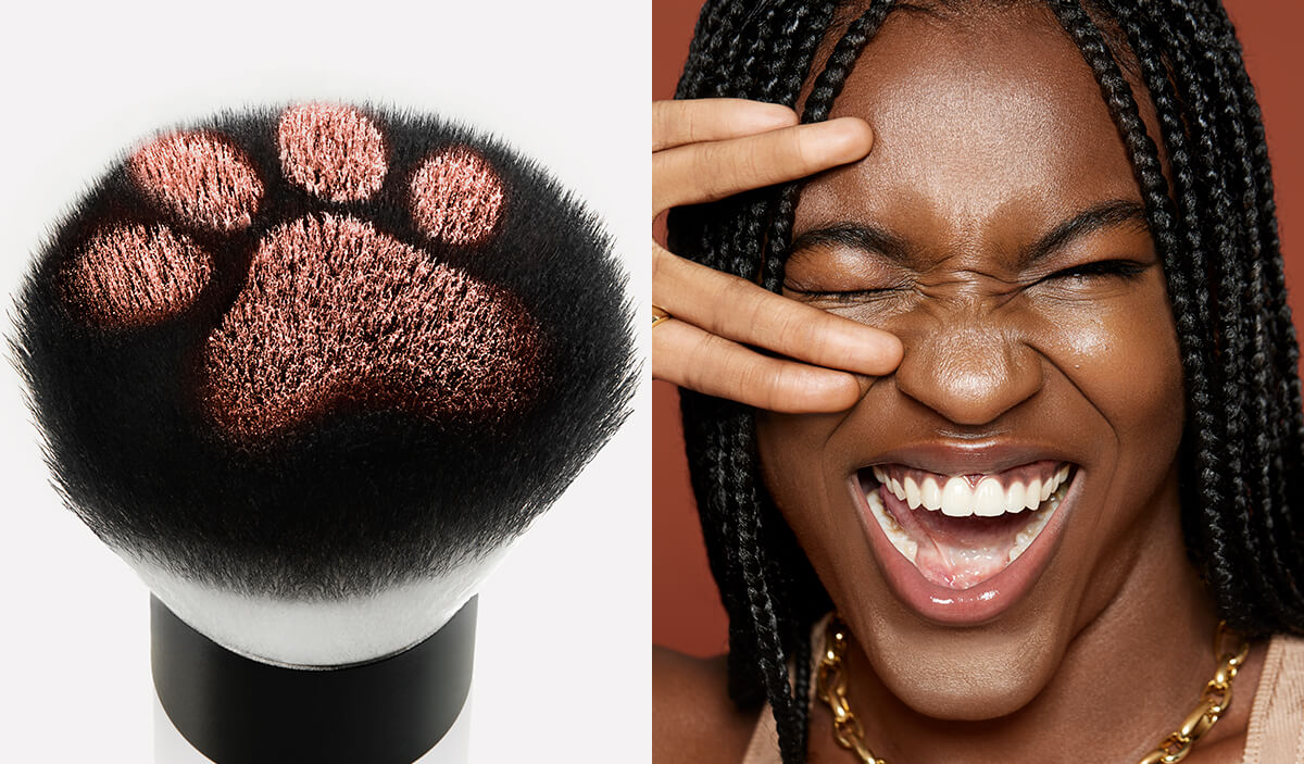 Uses of a Kabuki Brush